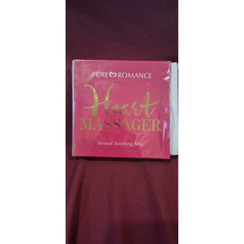 New Pure Romance Hot Heart Heat Pack Massager Click Activated Reusable New